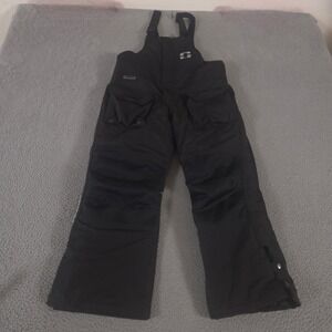 Striker Bibs Youth 14 Black Ice Predator Sureflote Insulated Straight Leg Pants